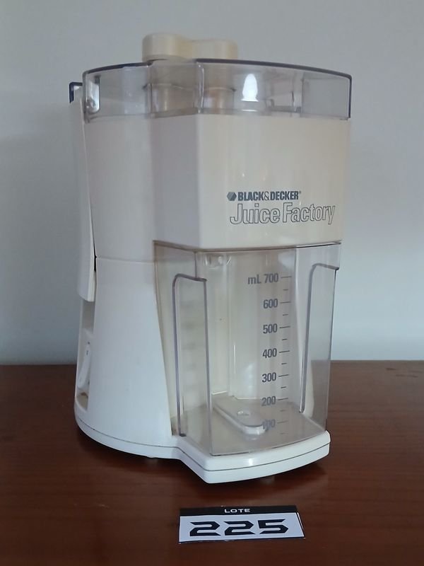 Juguera Eléctrica Black & Decker Juice Factory Blanca