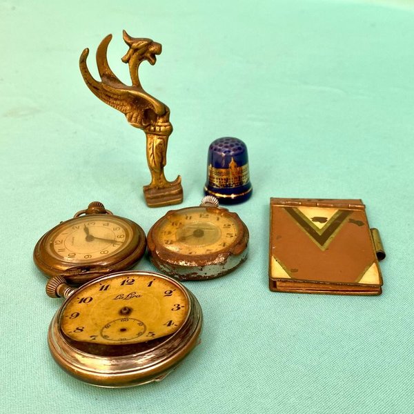 Lotes de Relojes y Accesorios de Bronce - imagen 2