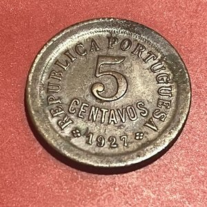 Lote anterior: Moneda de 5 Centavos de Portugal de 1927