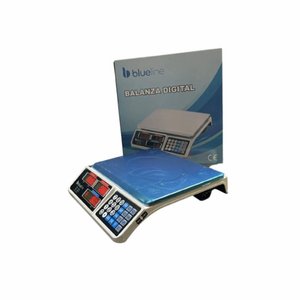 Lote siguiente: Balanza Electrónica Digital Blueline 40 kg con Calculadora de Precio