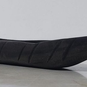 Pieza de Ébano Tallada en Forma de Piragua Africana - imagen 2