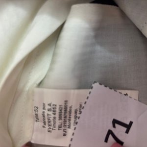 Pantalón de Vestir Azul Talle 52 Marca Everfit - imagen 2