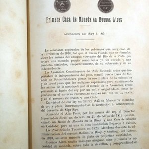 Dos catálogos numismáticos argentinos: "Primera Casa de Moneda" (1894) y "Carta Abierta" (1976) - imagen 3