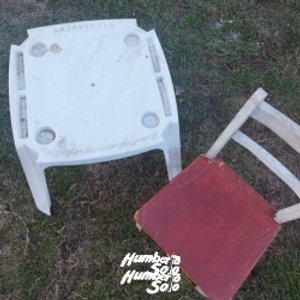 Mesita y Silla Infantil de PVC con Abecedario y Números - imagen 3