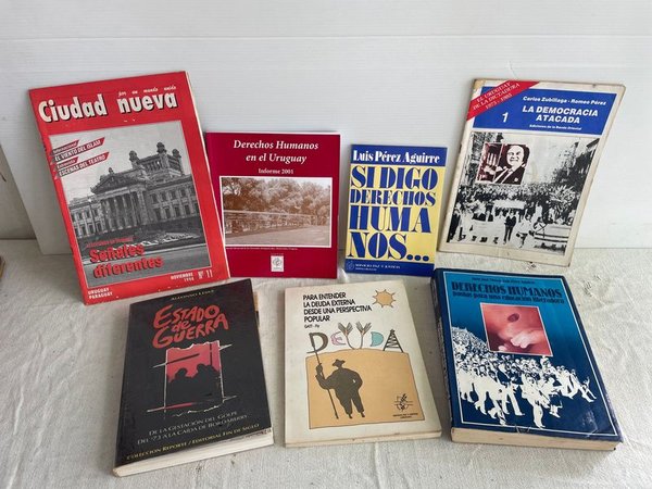 Lote de Libros: Derechos Humanos, Deuda Externa y Estado de Guerra - imagen 1