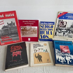 Lote siguiente: Lote de Libros: Derechos Humanos, Deuda Externa y Estado de Guerra