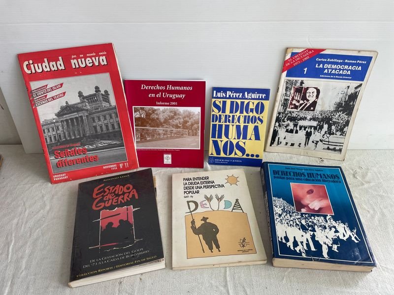 Lote de Libros: Derechos Humanos, Deuda Externa y Estado de Guerra