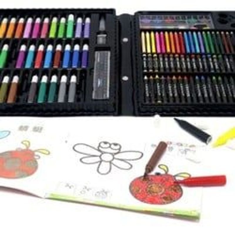 Set de Arte Súper Mega Maletín Infantil 168 Piezas - imagen 3