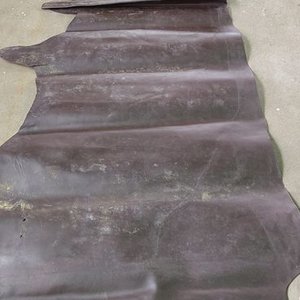 Lote de Cuero Natural Napa Marrón Oscuro - imagen 3