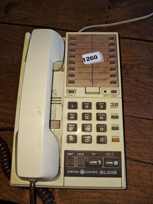 Lote anterior: Telefono antiguo marca General Electric