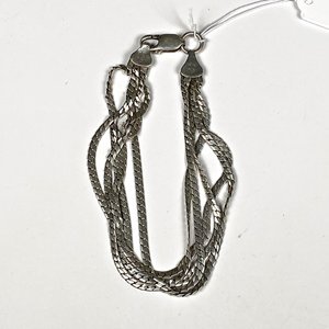 Pulsera de Plata 925 Mexicana de Cinco Vueltas con Cierre Averiado - imagen 2