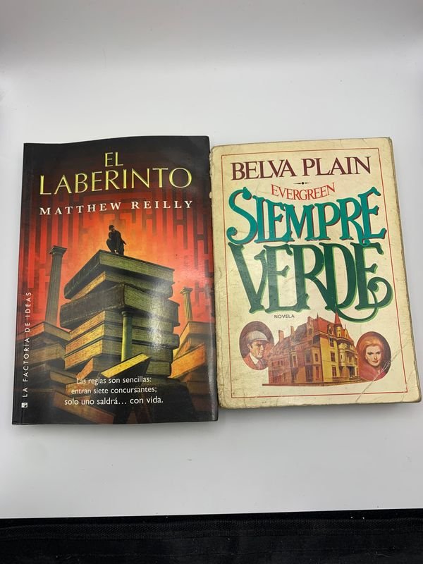 Lote siguiente: Libros de ficción y no ficción