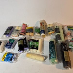 Lote de Rodillos Nuevos para Pintar: Variedad de Texturas y Materiales - imagen 1