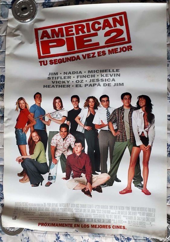 Poster Original "American Pie 2" (2001) - Formato Argentino 72x106 cm