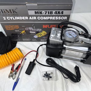 Compresor de Aire para Auto HiMik MK-718 4x4 Doble Pistón 12V 30 PSI Nuevo en Caja - imagen 3
