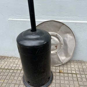 Hongo Calefactor a Gas Exterior Negro con Reflector - imagen 2