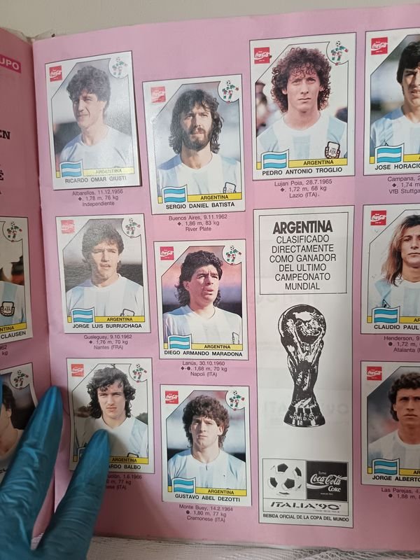 Álbum Antiguo del Mundial de Fútbol Italia '90 Colecciónista - imagen 7