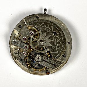 Máquina de Reloj de Bolsillo Longines con Esfera Esmaltada - imagen 3