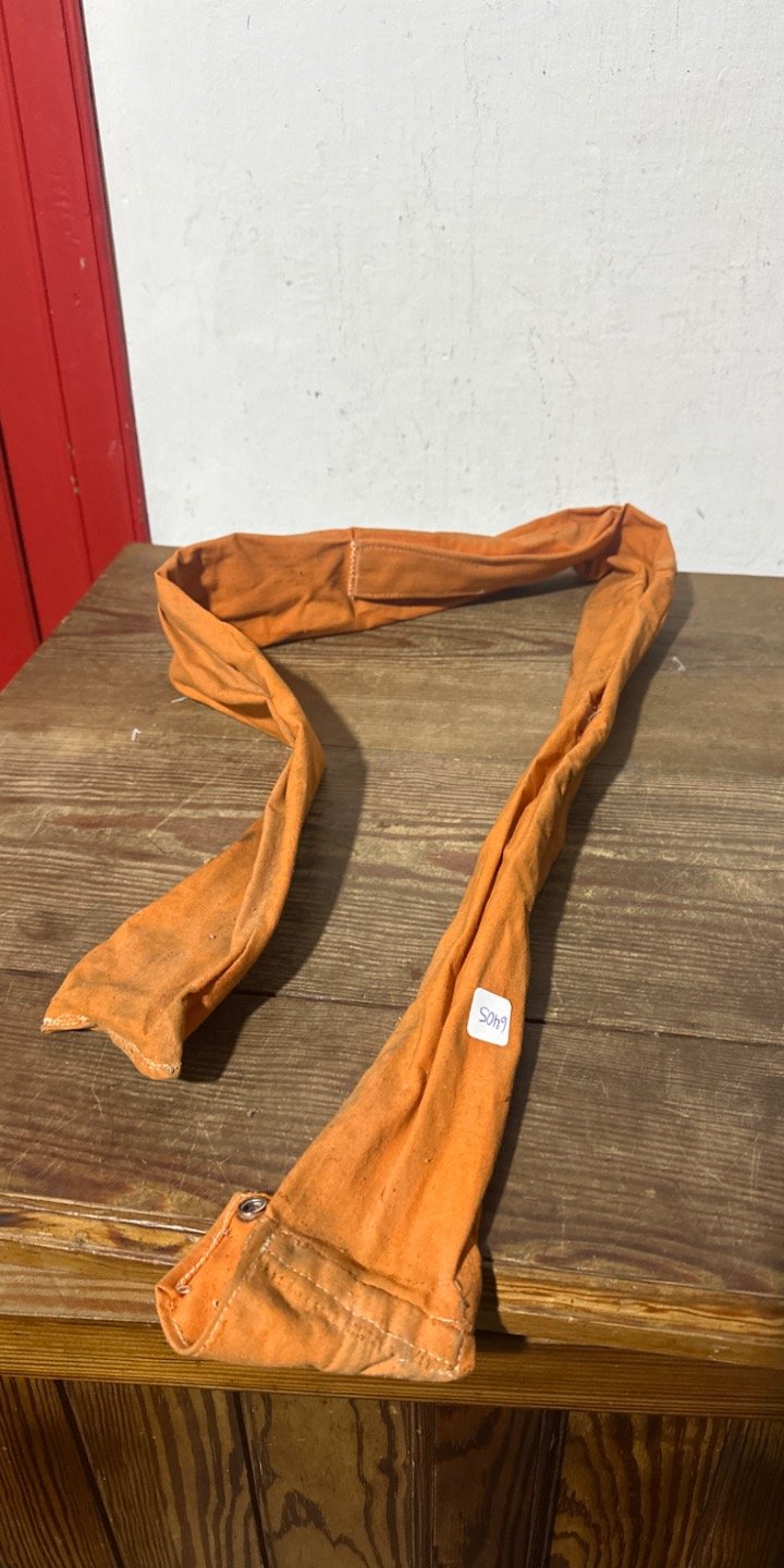 Cinta de Tela Naranja para Caña de Pescar