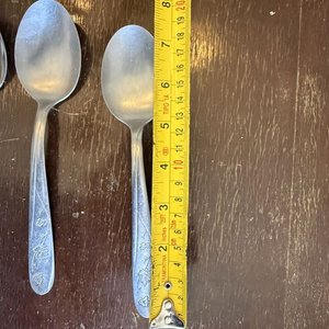 Juego de Cubiertos de Acero Grabado - 33 Piezas - imagen 4