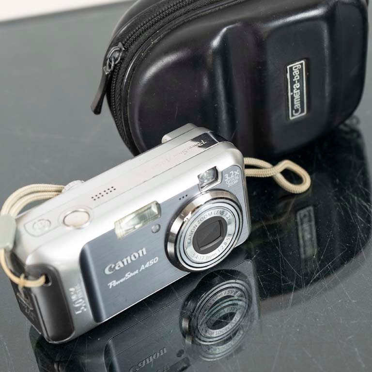 Cámara digital Canon Powershot A450 con estuche - imagen 2