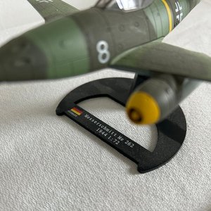 Maqueta Coleccionable Avión Caza Alemán Messerschmitt Me 262 Segunda Guerra Mundial - imagen 2