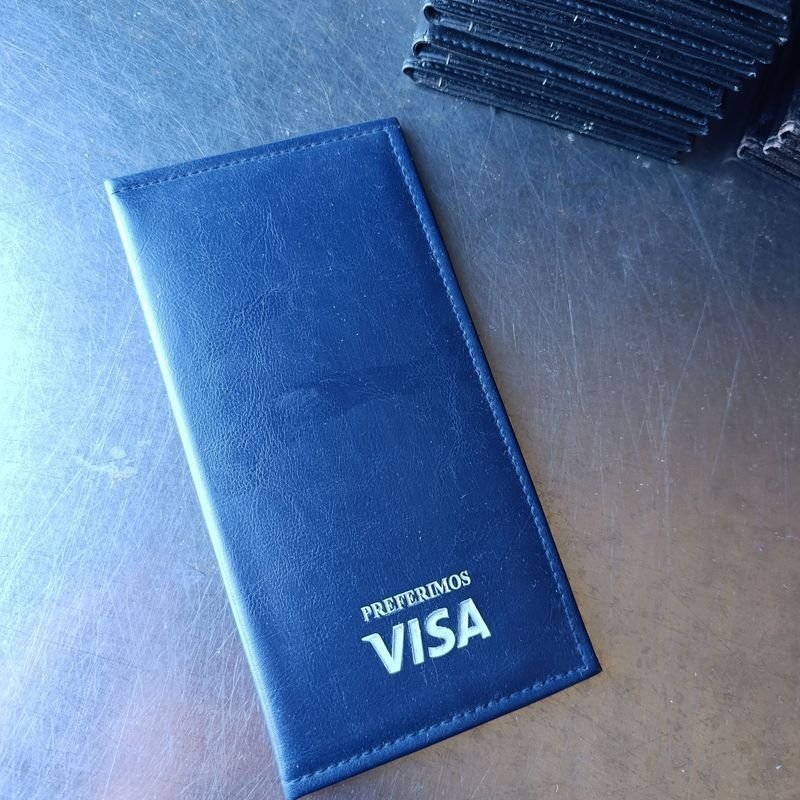 Porta Cuentas para Restaurante en Símil Cuero - imagen 6