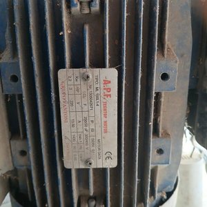 Lote de 3 Motores Eléctricos Monofásicos Adaptados HP 3 - imagen 5