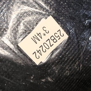 Lona Negra para Exterior o Parasol 4x3m Reforzada con Ruedo - imagen 3