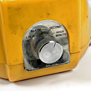 Lámpara de escritorio vintage americana con reloj y función Snooze - imagen 3