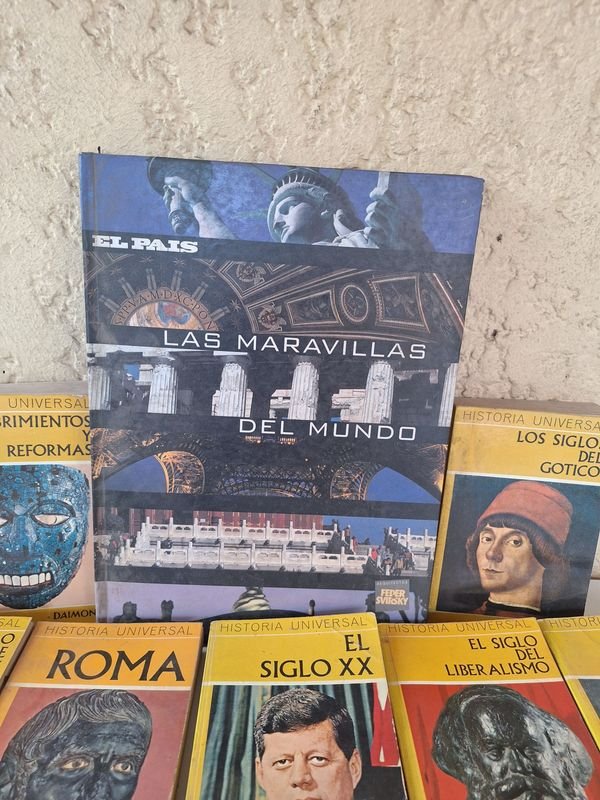 Colección de libros sobre historia y maravillas del mundo ilustrado - imagen 5