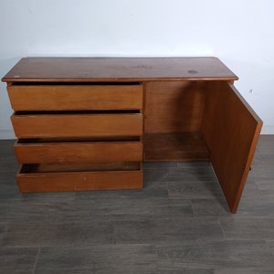 Aparador de madera con 3 cajones y 1 puerta - imagen 4