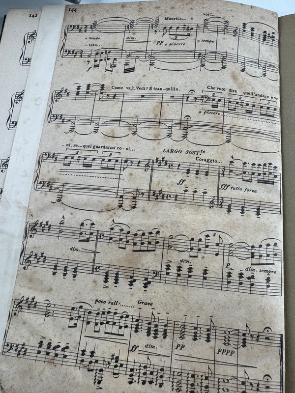 Libro de música clásica: La Bohème de Giacomo Puccini - imagen 6