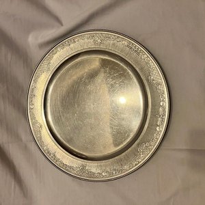 Lote de dos piezas de metal para servicio de mesa o decoración - imagen 2