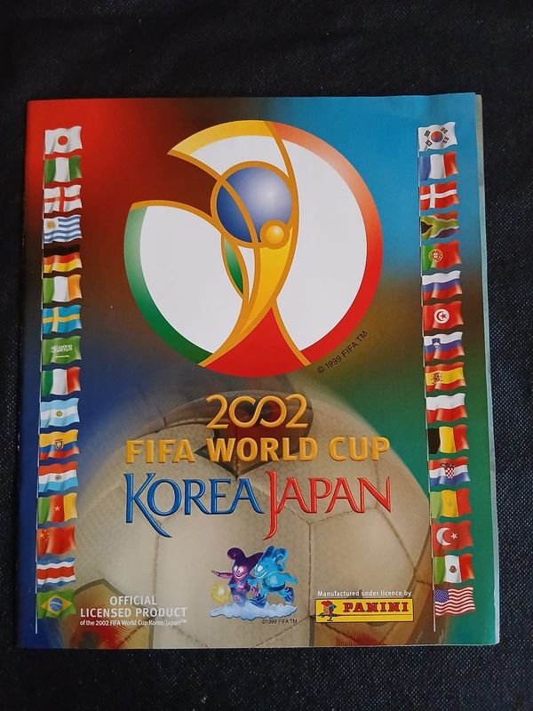 Álbum Panini Mundial FIFA Corea Japón 2002