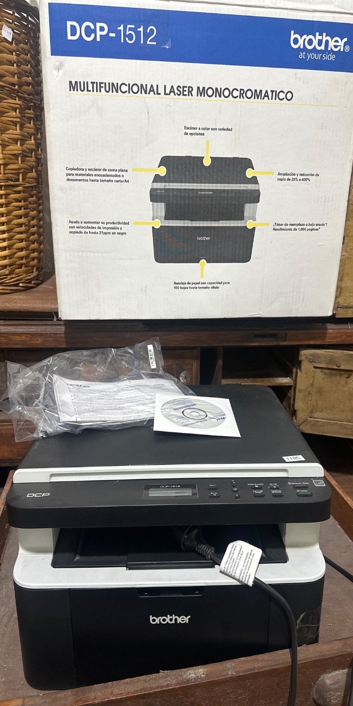 Lote siguiente: Impresora Brother con Escáner y Fax