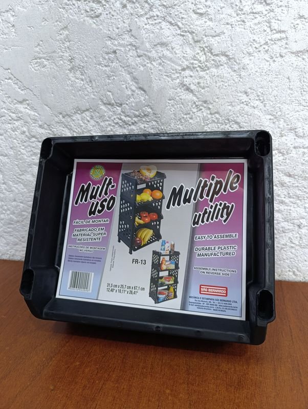 Frutero multiuso de 3 niveles para organizar - imagen 2