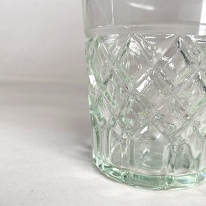 Conjunto de 11 Vasos Hialinos con Diseño Rombo - imagen 3