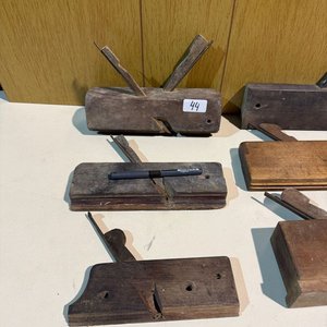 Lote de Cepillos de Carpintería Antiguos para Madera - imagen 4