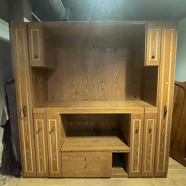 Unidad de almacenamiento modular con rieles y extensiones - Medidas: 216x63x220cm