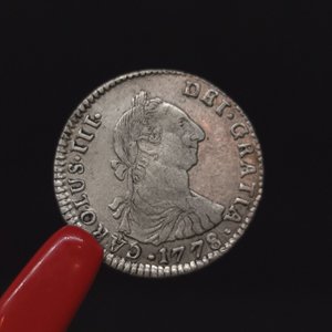 Moneda de Plata 1 Real 1778 Carlos III - Ensayo P.R. - imagen 6