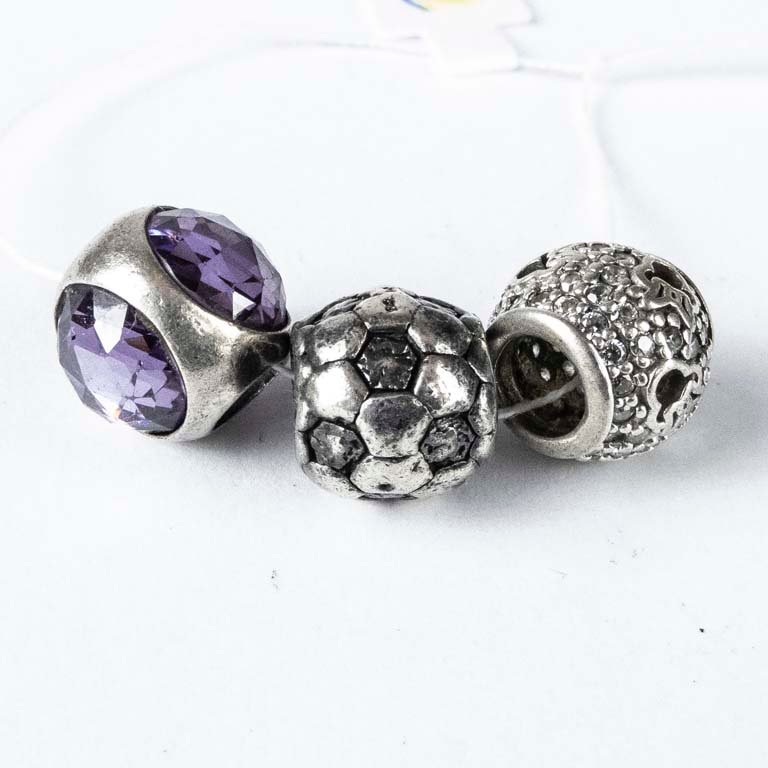 Anillos de plata con diseño y gemas - imagen 2