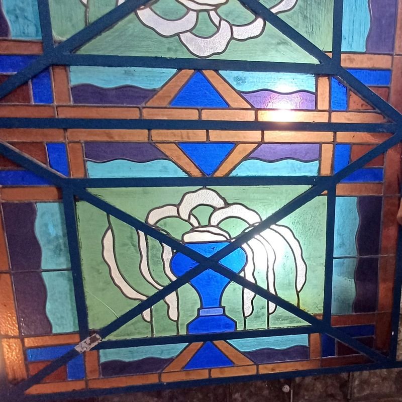 Ventana de vidrio labrado colorida para claraboya o tragaluz - imagen 4