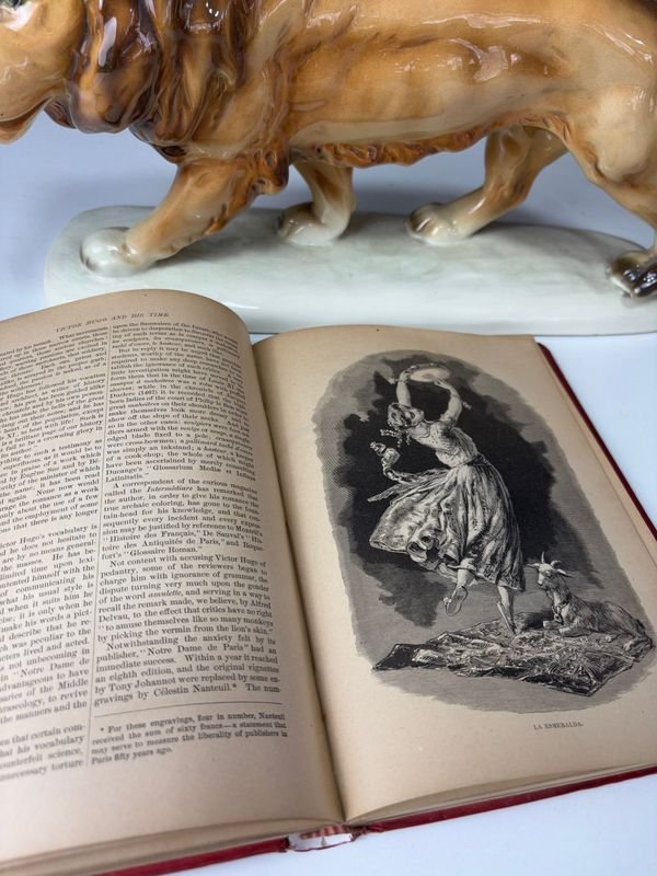 Libro de Víctor Hugo y Su Tiempo con Grabados por Alfred Barbou - imagen 4