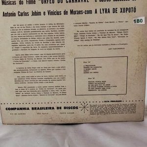 Disco de Vinilo "Orfeu do Carnaval" - A Lyra de Xopotó - imagen 2