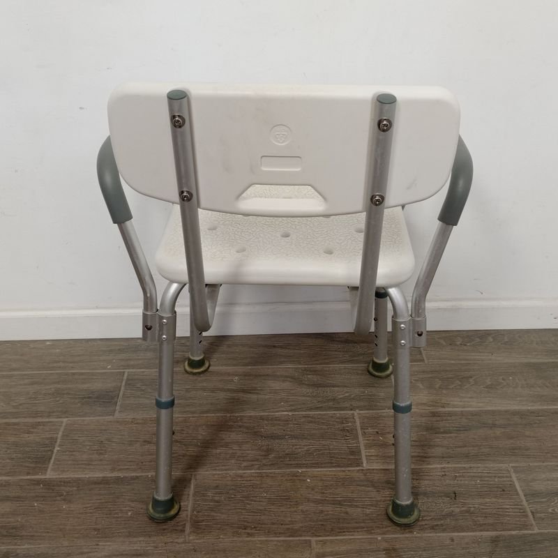 Silla para baño graduable en aluminio - imagen 3