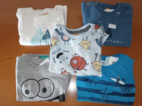 Ropa para bebé varón con mangas cortas - imagen 2