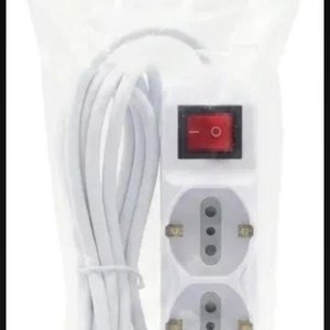 Alargue Serlux con Interruptor, 6 Entradas, Cable 3 Metros - imagen 4
