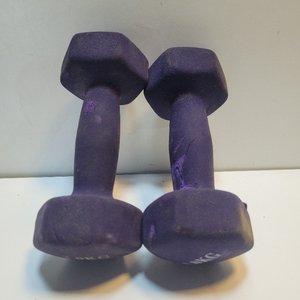 Par de Mancuernas de 3 kg Color Violeta - imagen 4