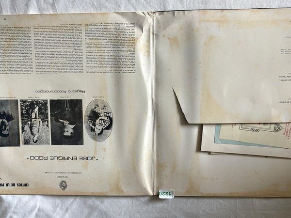 Disco de Vinilo "Cantos de la Patria Vol. 7" - José Enrique Rodó - imagen 1